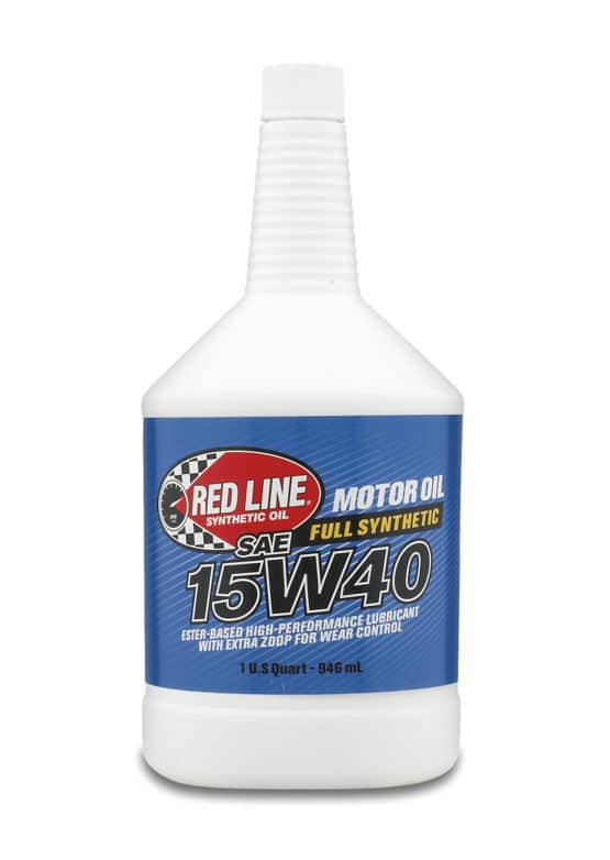 Red Line 15W40 Diesel Motor Oil | 1 US Qt. (946ml)