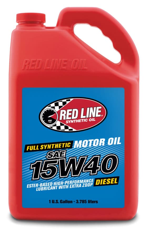 Red Line 15W40 Diesel Motor Oil | 1 US gallon (3.785L)